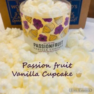 COPY - Passion fruit Vanilla Cupcake BBW wax melts